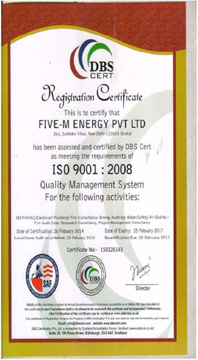 Company Empanelled Certificates